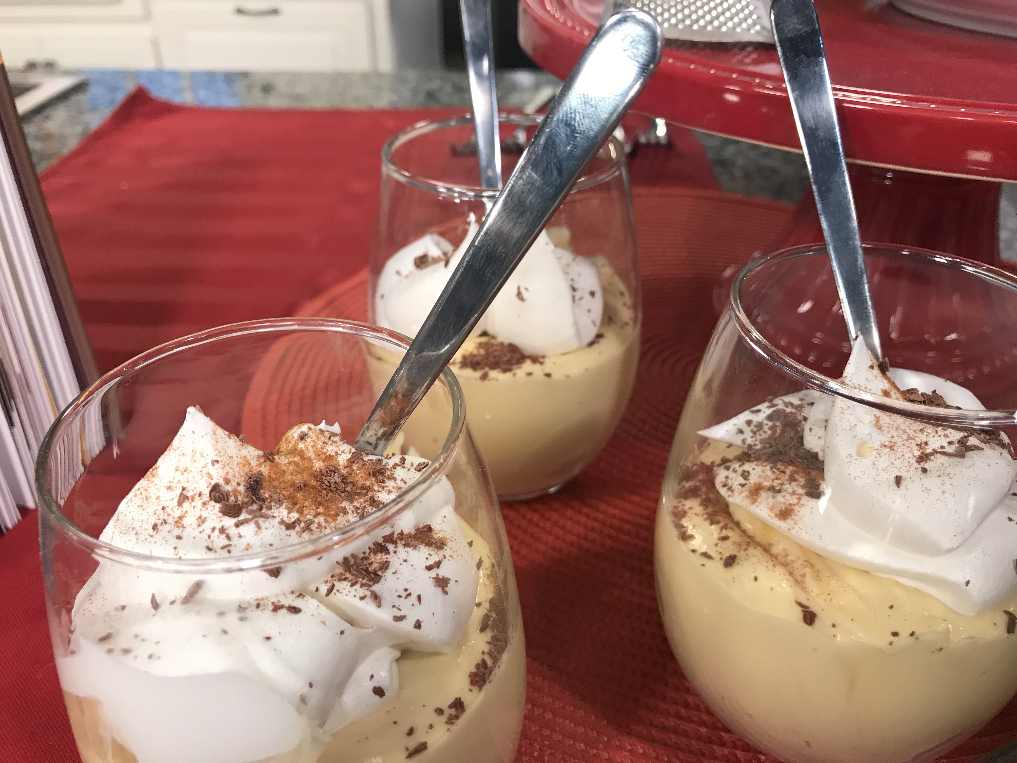 Cappuccino Mousse with Lady Fingers
