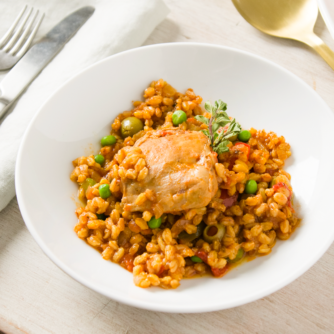 One Pot Chicken with Farro