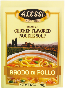 Alessi Chicken Flavored Noodle Soup