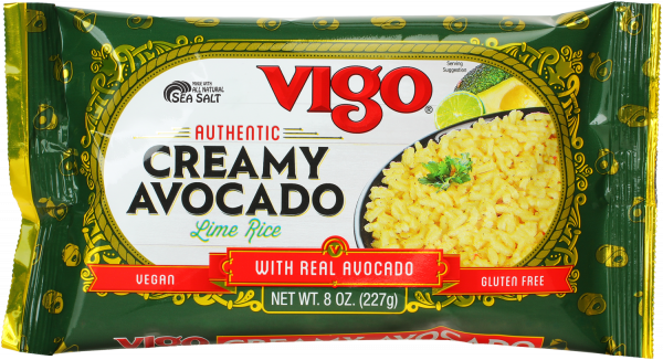 Vigo 8 oz Creamy Avocado Lime Rice