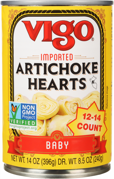 Vigo 14 oz Baby Artichoke Hearts