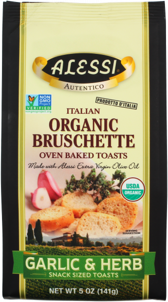 Alessi 5 oz Garlic & Herb Bruschette
