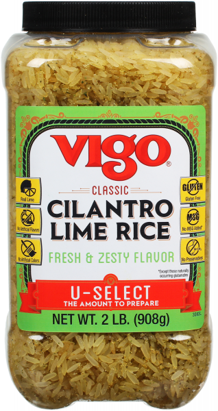 Vigo 2 lbs Cilantro Lime Rice U-Select Jug