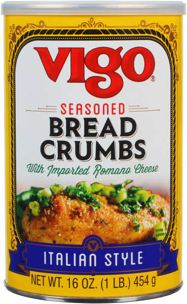 Vigo 16 oz Seasoned Italian Style Bread Crumbs