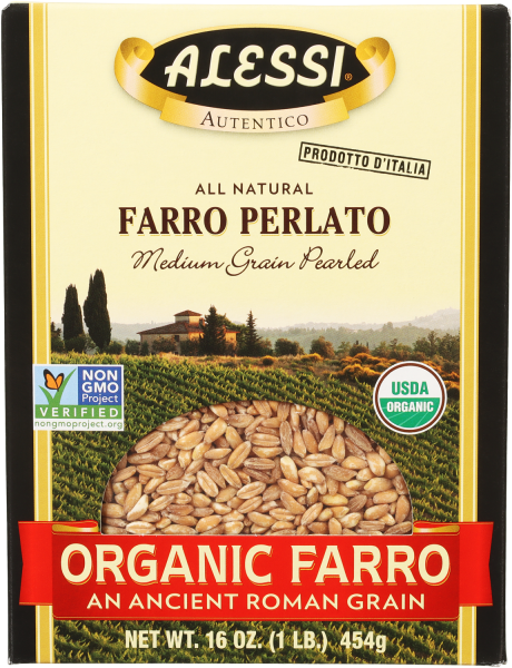 Alessi 1 lbs Organic Farro