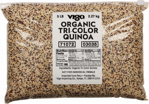 Vigo 80 oz Organic Tri-Color Quinoa