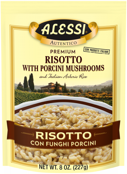 Alessi 8 oz Risotto With Porcini Mushrooms