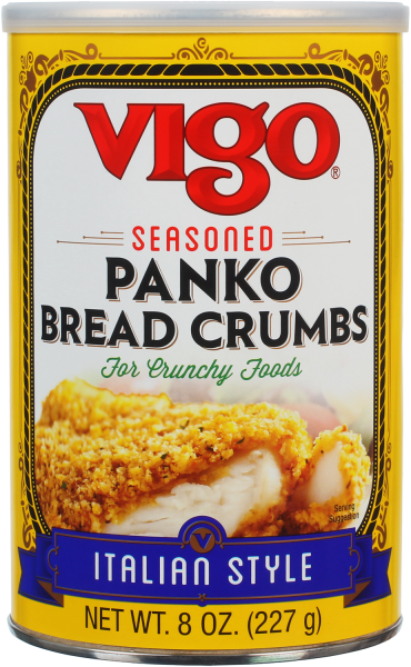 Vigo 8 oz Seasoned Panko Bread Crumbs