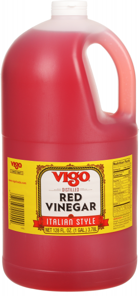 Vigo 128 oz Italian Style Red Vinegar