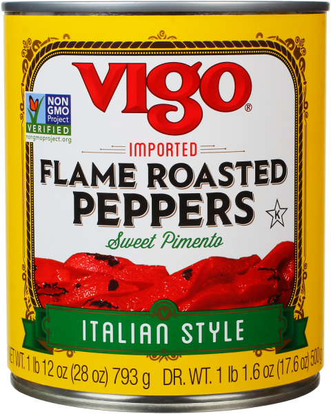 Vigo 17.6 oz Roasted Red Peppers