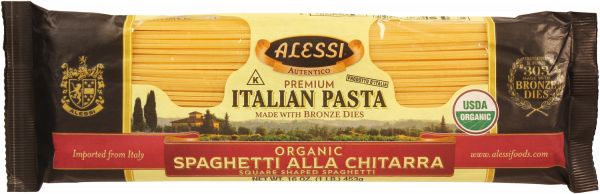 Organic Spaghetti Alla Chitarra - Alessi Foods