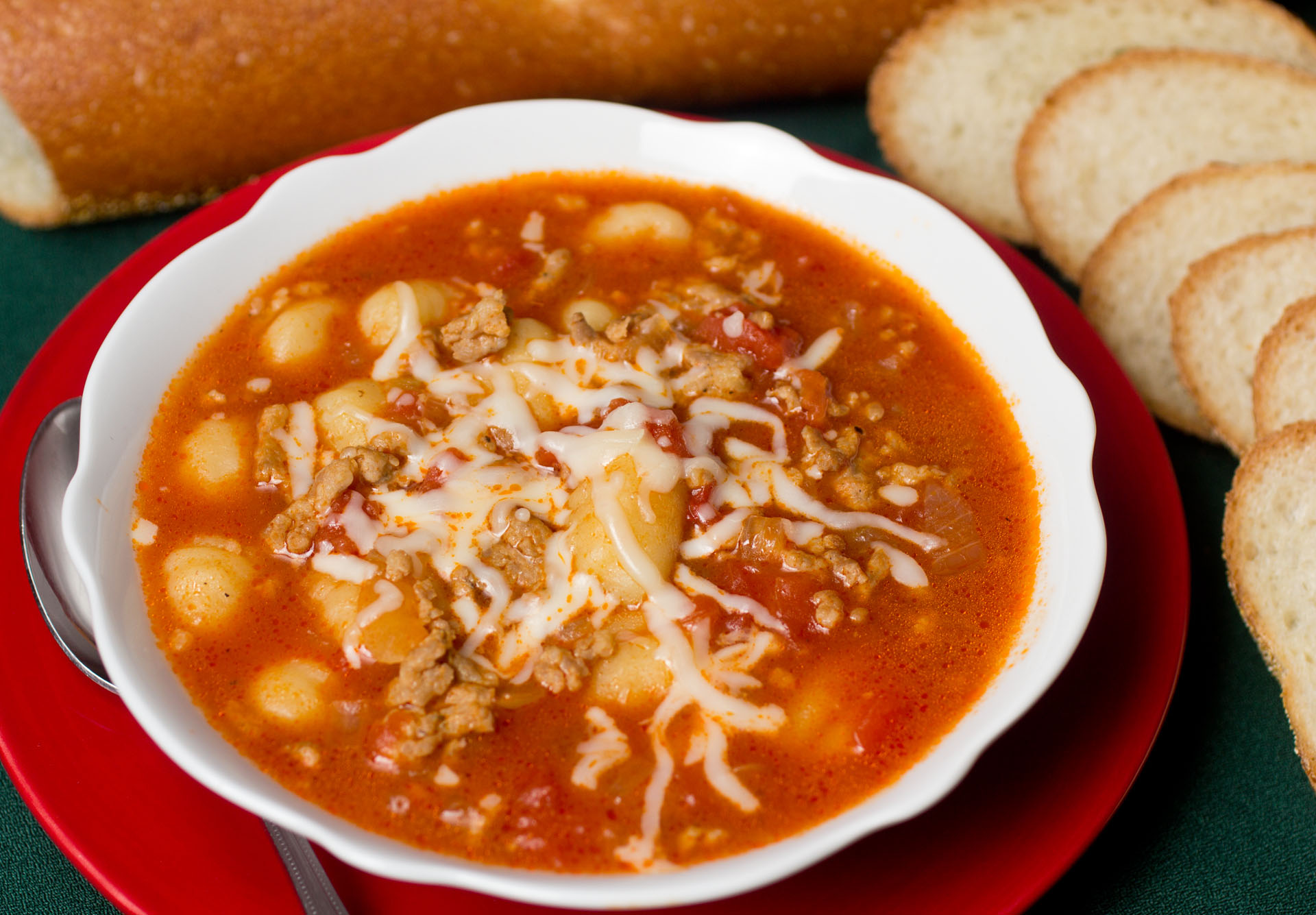 Tomato and Gnocchi Soup