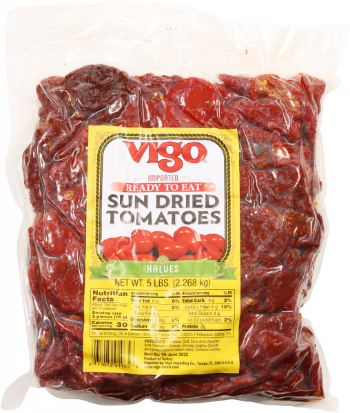 Vigo 5 lbs Ready to Eat Sun Dried Tomatoes