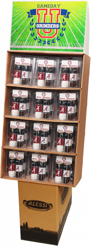 Alabama® Salt & Pepper Grinder Clamshell Display