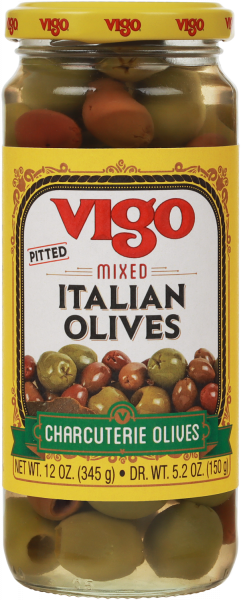 Vigo 5.2 oz Pitted Italian Mixed Olives