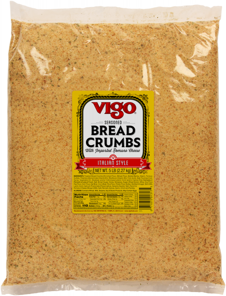 Vigo 5 lbs Seasoned Italian Style Bread Crumbs