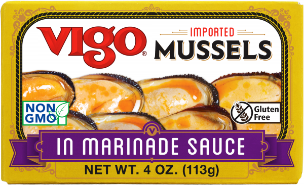 Vigo 4 oz Mussels in Marinade Sauce