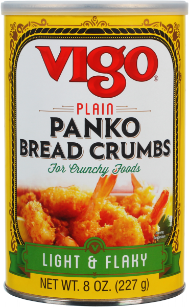 Vigo 8 oz Plain Panko Bread Crumbs