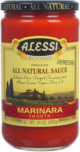 Alessi 24 oz Smooth Marinara Sauce