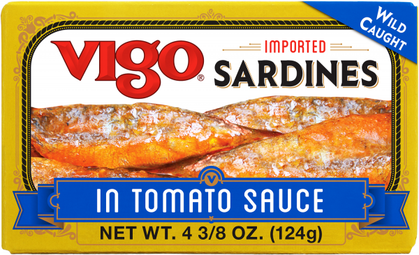Vigo 4.38 oz Sardines in Tomato Sauce