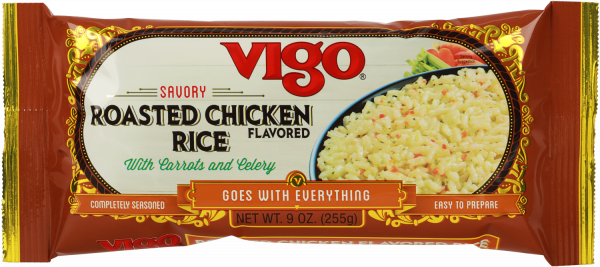 Vigo 9 oz Roasted Chicken Flavored Rice