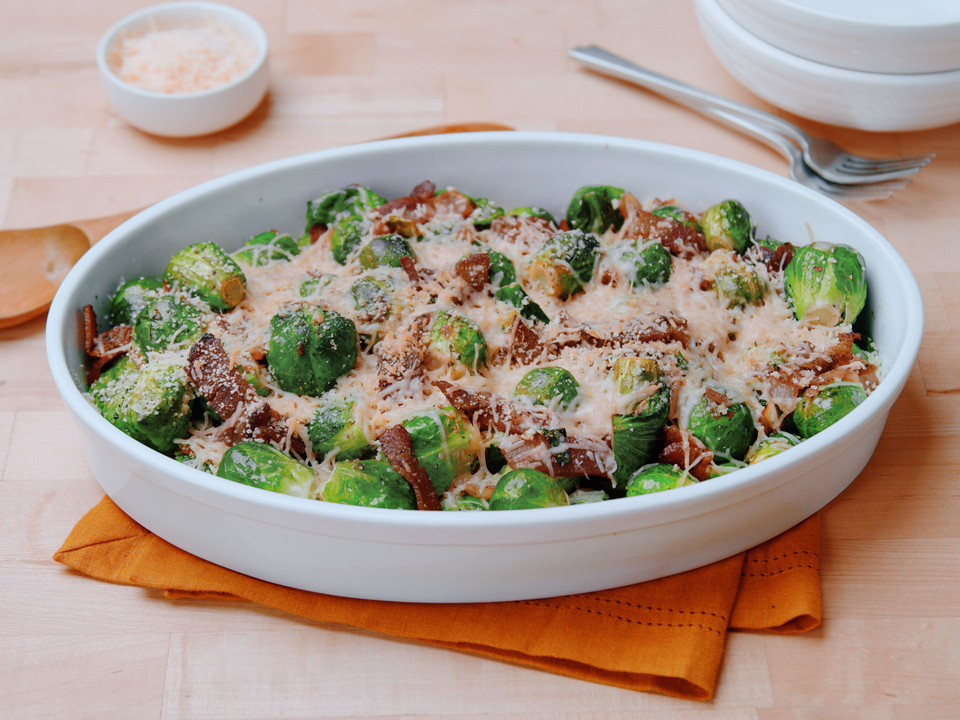 Balsamic Bacon Brussels Sprouts