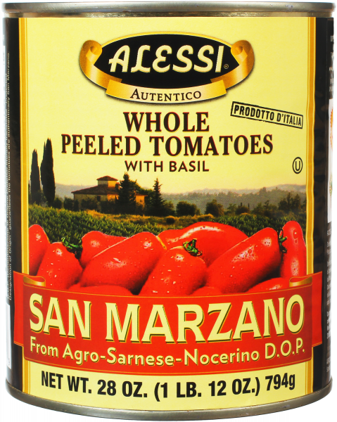 Alessi 28 oz San Marzano Peeled Tomatoes