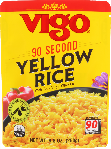 Vigo 8.8 oz Vigo 90 Second Yellow Rice