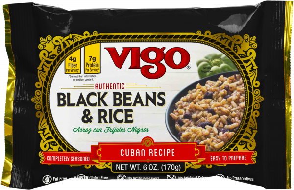 Vigo 6 oz Black Beans & Rice Dinner
