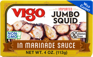 Jumbo Squid in Marinade Sauce