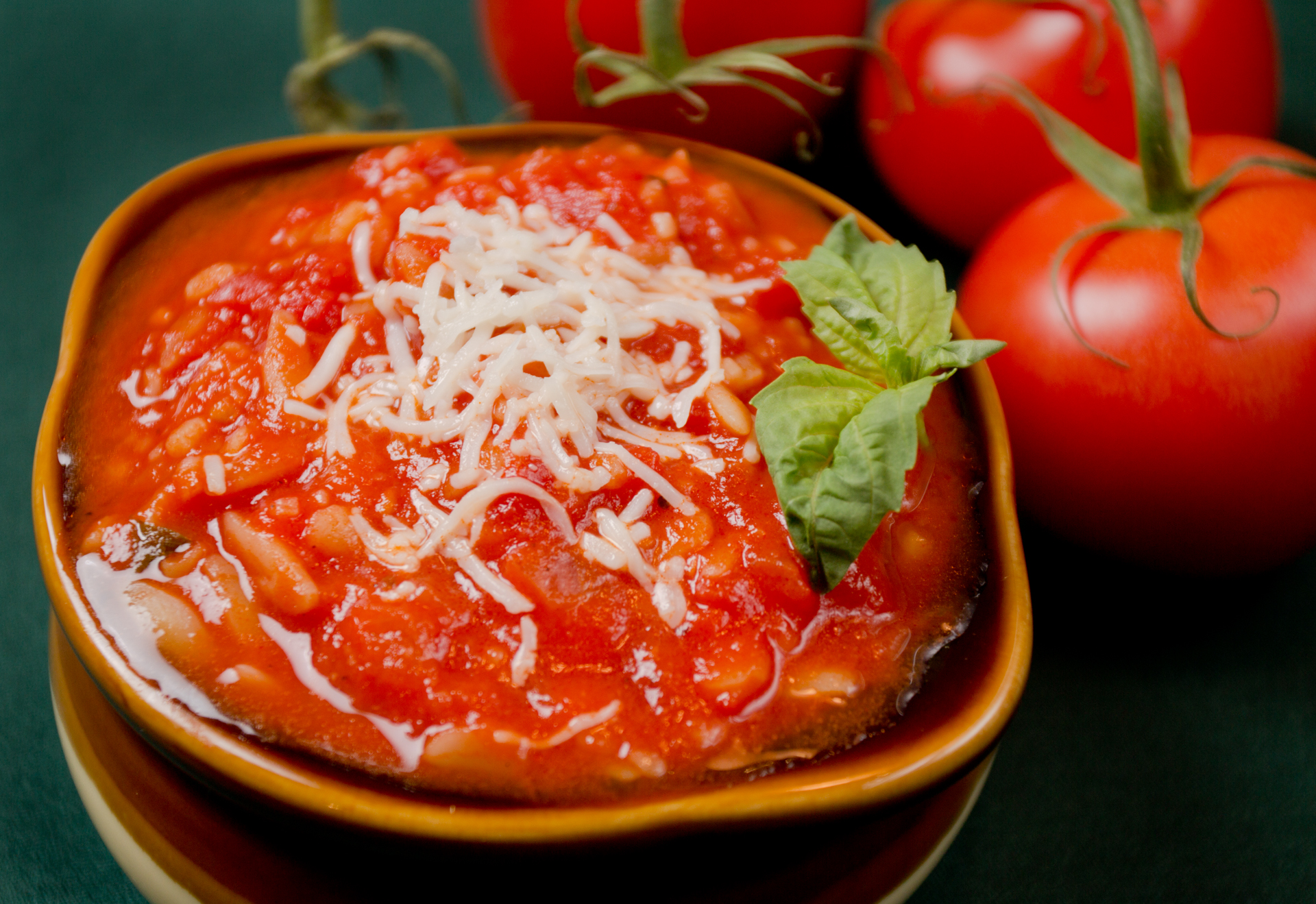 Orzo and Tomato Soup