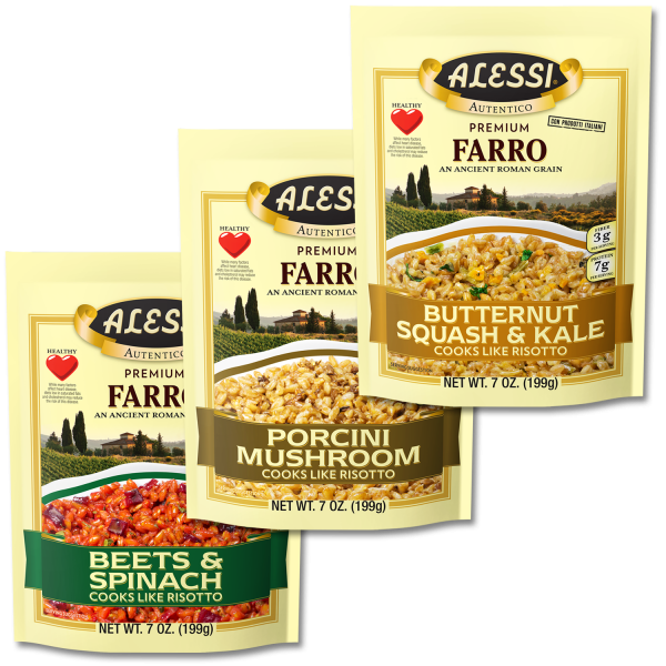 Alessi Farro (Variety Pack of 3)