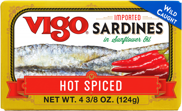 Vigo 4.38 oz Sardines Spiced