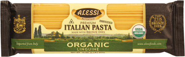 Alessi 16 oz Organic Linguine