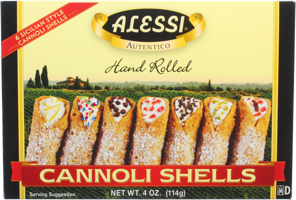 Alessi 4 oz Large Cannoli Shells