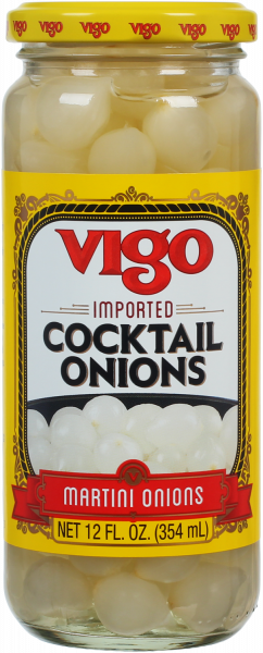Vigo 12 fl. oz Cocktail Onions