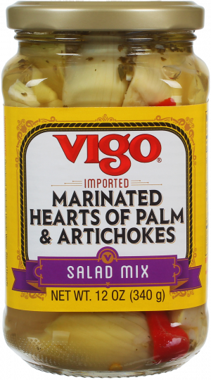 Marinated Hearts of Palm & Art Salad Mix