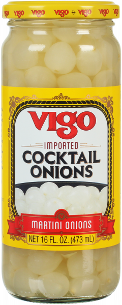 Vigo 16 fl. oz Cocktail Onions