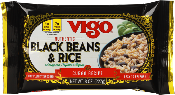 Vigo 8 oz Black Beans & Rice
