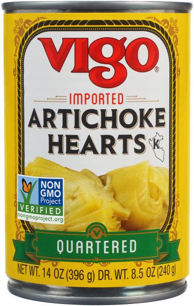 Vigo 14 oz Quartered Artichoke Hearts